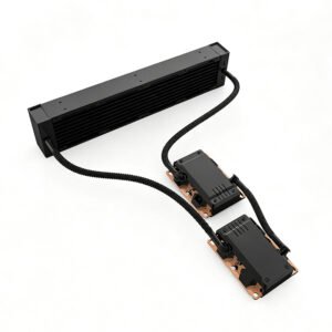 Water-Cooled CPU Heatsink for 2U Servers with LGA3647 Socket