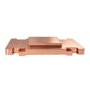 Copper Vacuum-Brazed Water-Cooling Head for Liquid-Cooled Servers