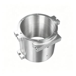 Water-Cooled Motor Housing Made from Extruded Aluminum via Friction Welding
