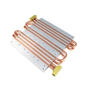Water-Cooled Plate with Embedded Copper Tubes